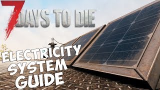 7 Days to Die Electricity System Guide | Introduction to new Alpha 16 features | Beginners guide 7 Days to Die Electricity System Guide | Introduction to new Alpha 16 features | Beginners guide
