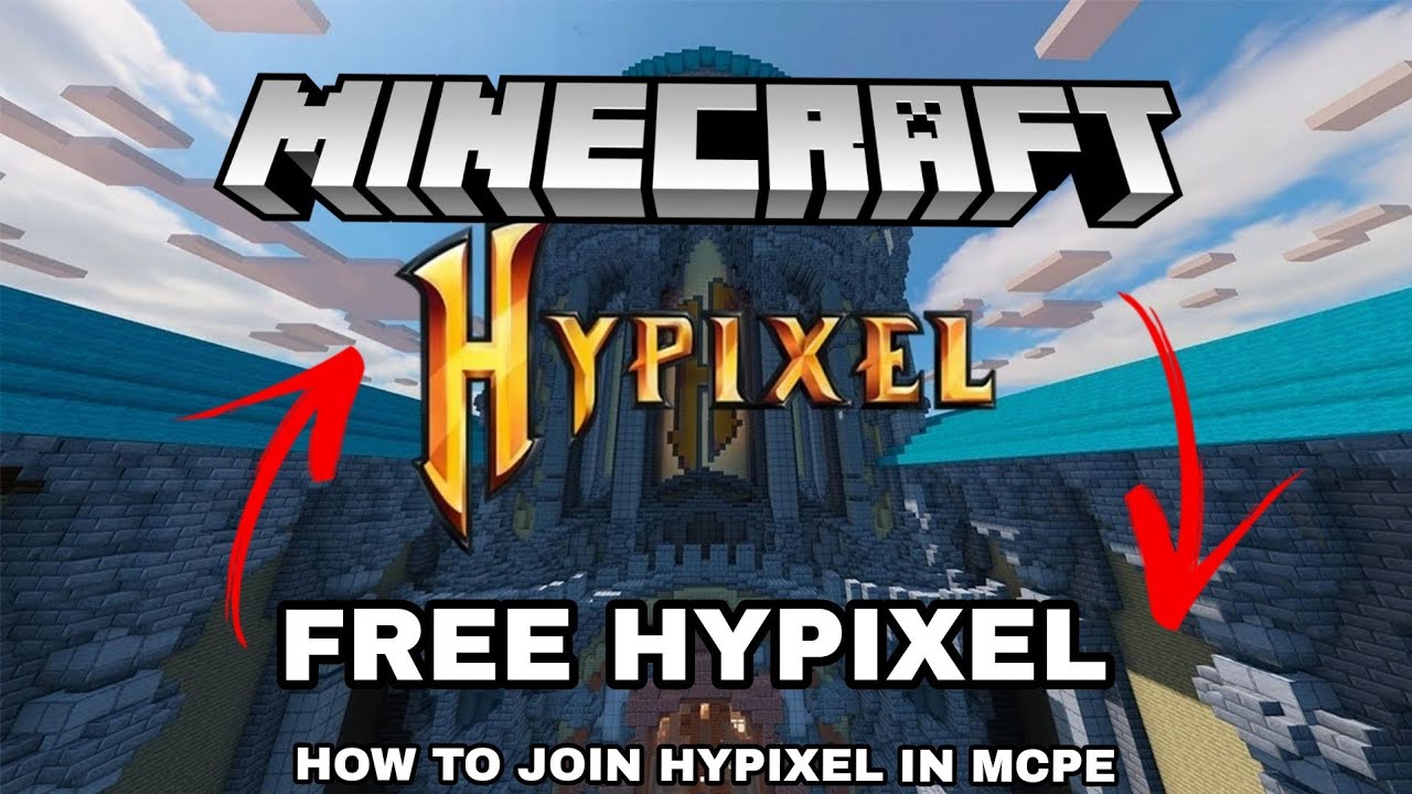 MINECRAFT || HOW TO JOIN HYPIXEL SKYBLOCK IN POCKET EDITION👑 || # ...