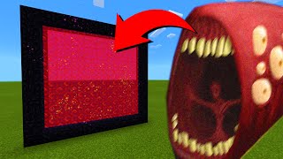 How To Make A Portal To The Train Eater Dimension in Minecraft!