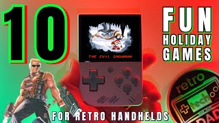 🎄🎅 10 Great Christmas/Holiday Games to Play on Your Retro Handhelds 🎅🎄 // Miyoo Mini, RG35XX & more! by Retro Tech Dad 1,775 views 5 months ago 11 minutes, 11 seconds