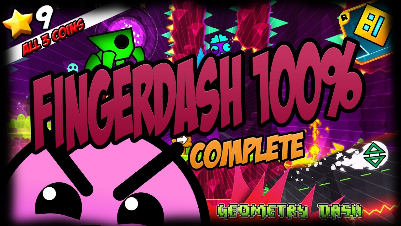 FINGERDASH превью. Geometry Dash FINGERDASH. Включи geometry dash fingerdash