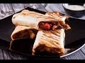 محمر ومشمر - شاورما دجاج بخبز التورتيلا - مع اسماء مسلم