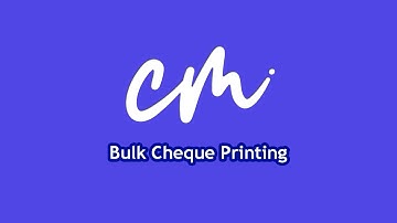 How to Print Cheques in Bulk | ChequeMaster