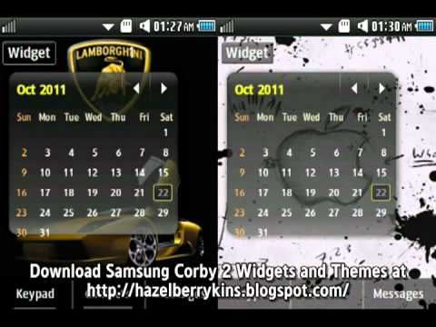 corby 2 widgets