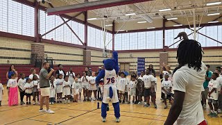 76ers train and share memories with Camden campers