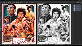 Hi-Fi Ink Separations - Kung Fu Double Feature