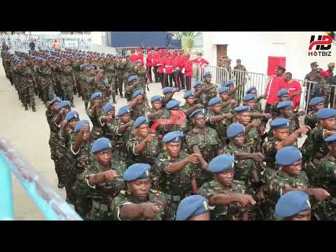 USIGUSE MOTO WA JESHI LA TANZANIA TAZAMA WANAJESHI WAKIONESHA UKAKAMAVU WAO MBELE YA RAIS SAMIA 