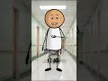 La blonde qui arrive au Urgence #humour #drole #sketch #animation