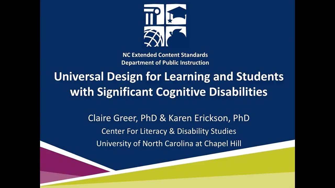 Extended Content Standards UD For Learning And Students With