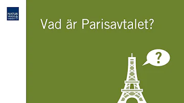 Vad står i Parisavtalet?