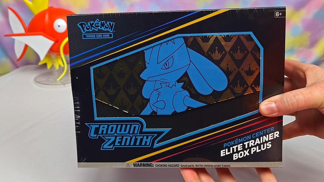 Opening Pokemon Center Crown Zenith ETB+ | Elite Trainer Box+