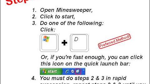 Minesweeper Cheat - Complete in 1 Second