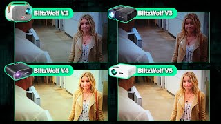 BlitzWof V2 vs V3 vs V4 vs V5  Which projector is better?