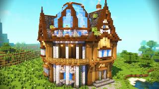Ultimate Minecraft Medieval Mansion (With Glass Dome Observatory!)
