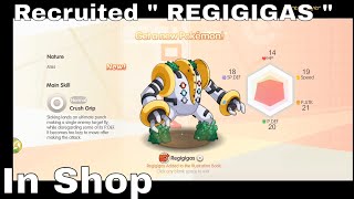 Recruited " REGIGIGAS " ► Pocket Incoming | Pet Impact | Pet War