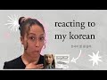 my korean language journey | reacting to old korean videos and recordings