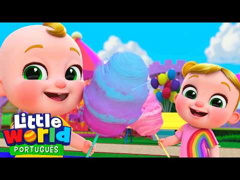 Nina and Nico at the Playground 🍧Nina and Nico's World | Little World English
