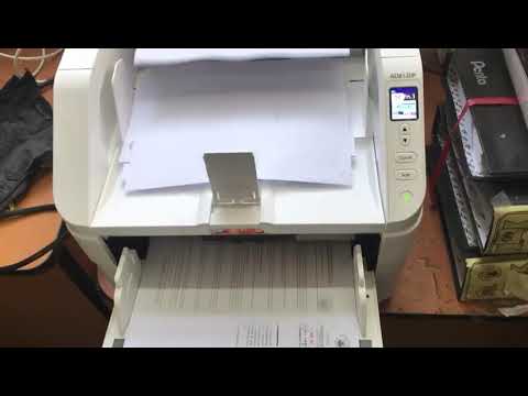 Escaneando documentos importantes con Avision