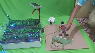 hybrid cattle solar power project |  best school project topic