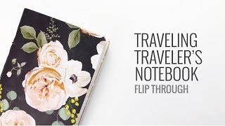 Traveling Traveler's Notebook Flip Through | No.2