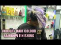 Trying unicorn hair colour | 2019 trending hair colour | Gama salon | Jay Solanki Vlogs