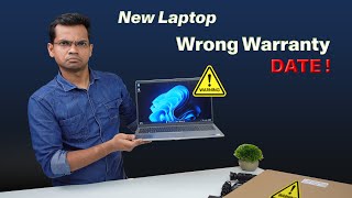 New Laptop Wrong Warranty DATE!⚠️ Check NOW 👇