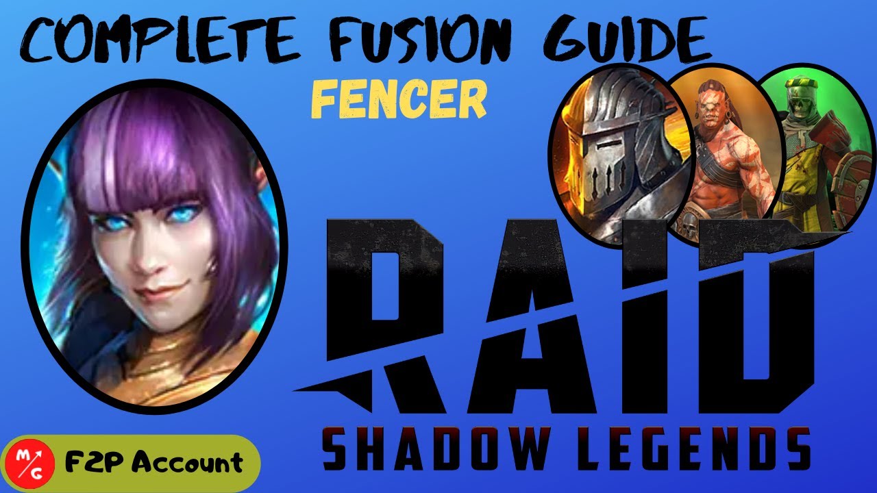 [F2P] Fencer Raid Shadow Legends | Complete Fusion Guide