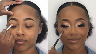 Full Glam on Small Hooded Eyes | Client Makeup