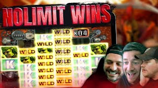 Biggest Slot Wins!! Featuring Nolimit City! @FruitySlots for best online slot sites!!