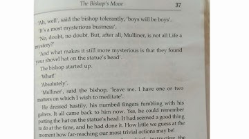 BA Sem-1, Compulsory English, The Bishop