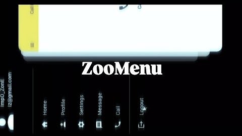 Zoom Menu | Flutter Zoom Drawer | Side Menu Navigation in Flutter | ImpO_ZonE