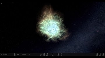 Universe Sandbox ² Sun collision simulation