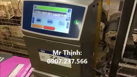 Máy in phun date code LINX 8900