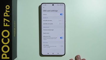 POCO F7 Pro: How to Turn ON/OFF 2G Connections