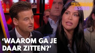 Vandaag Inside-tafel ziet Jaimie Vaes bij Khalid & Sophie: ‘Waarom ga je daar zitten?’