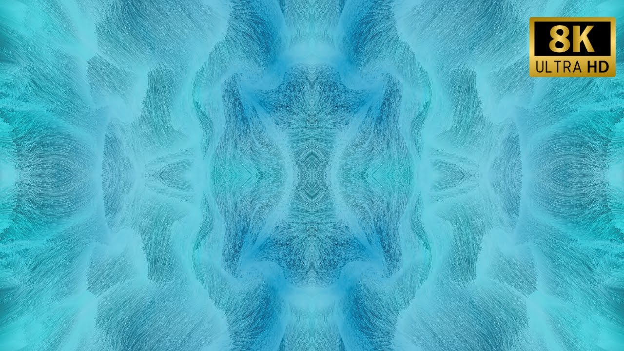 Flowing Textures with Gentle Birdsong | 8k