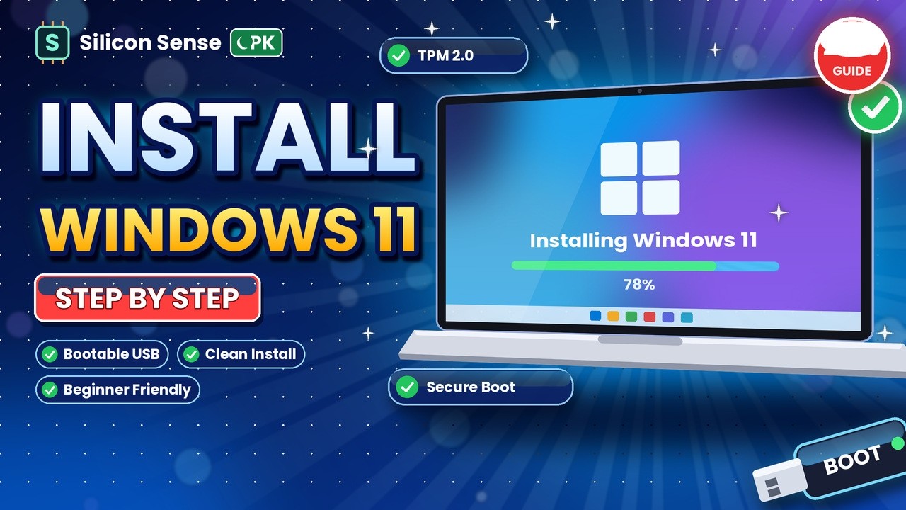 How to Install Windows 11 Step by Step | Complete Guide 2026 | Silicon ...