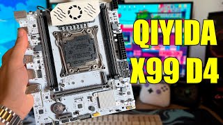 Placa Mãe BRANCA para XEON X99 - Unboxing, Teste e Conclusão