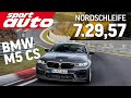 BMW M5 CS | HOT LAP Nordschleife 7.29,57 min | sport auto Supertest