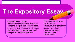 How to Write an Expository Essay