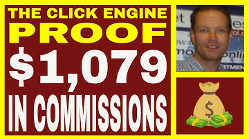 The Click Engine Review - $1,079 In Commissions - FREE 7 Figure Earners Blueprint Training.