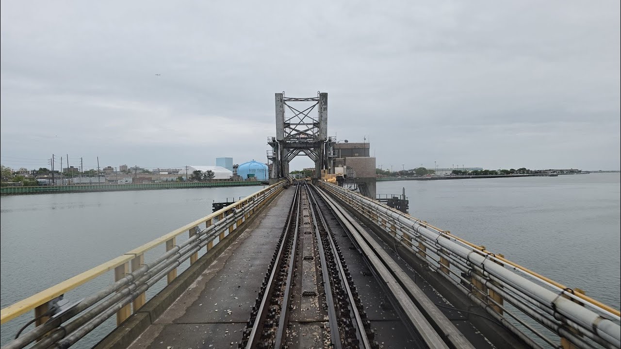 4K/60p LIRR M3 Front Window Penn Station to Long Beach