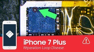 Réparation iPhone 7 Plus Audio problème micro et haut parleur grisé