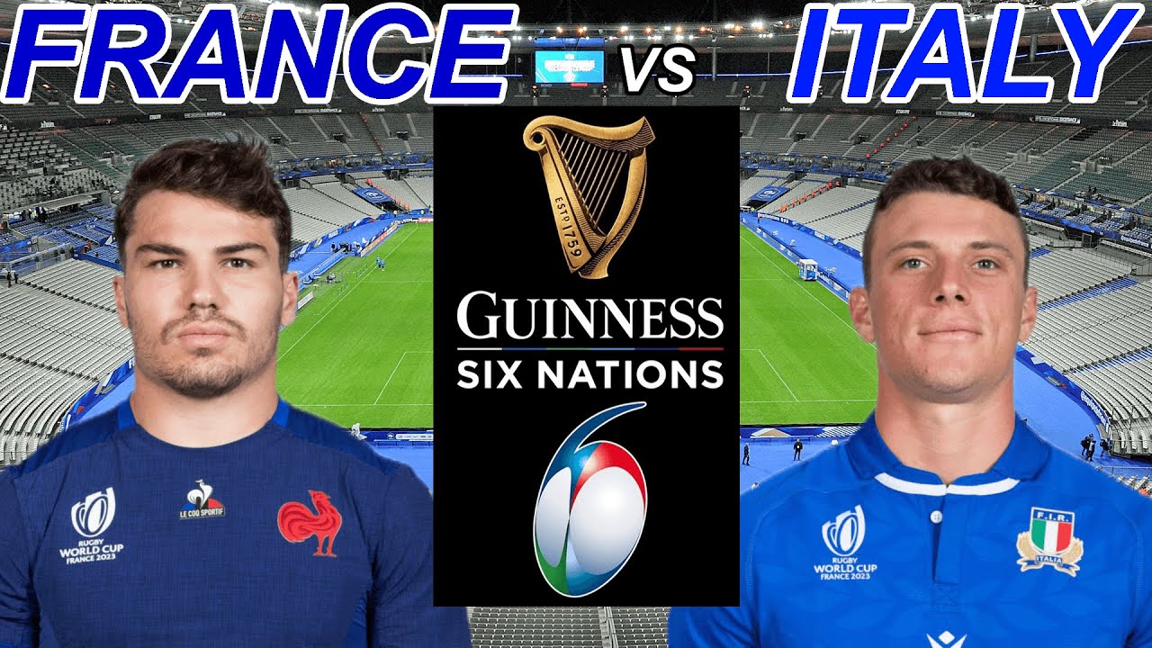 FRANCE vs ITALY Six Nations 2026 Live Commentary - YouTube