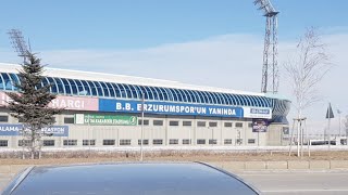 Bb.erzurumspor Balıkesirspor Maçı Stad Çevresi Röpörtajlar