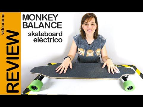 Monkey Balance electric skateboard review en español