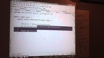 Java Core October: Exceptions. Лекция #8 (Часть 2)