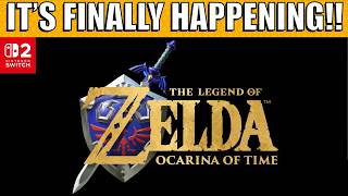 Ocarina Of Time Remake OFFICIALLY REVEALED For Nintendo Switch 2