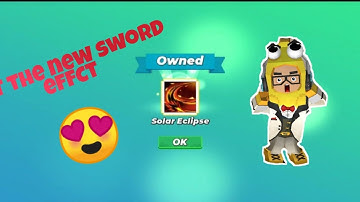 Got the new *Solar Eclipse* sword effect🔥+ Opening diamond chests(Blockman Go)