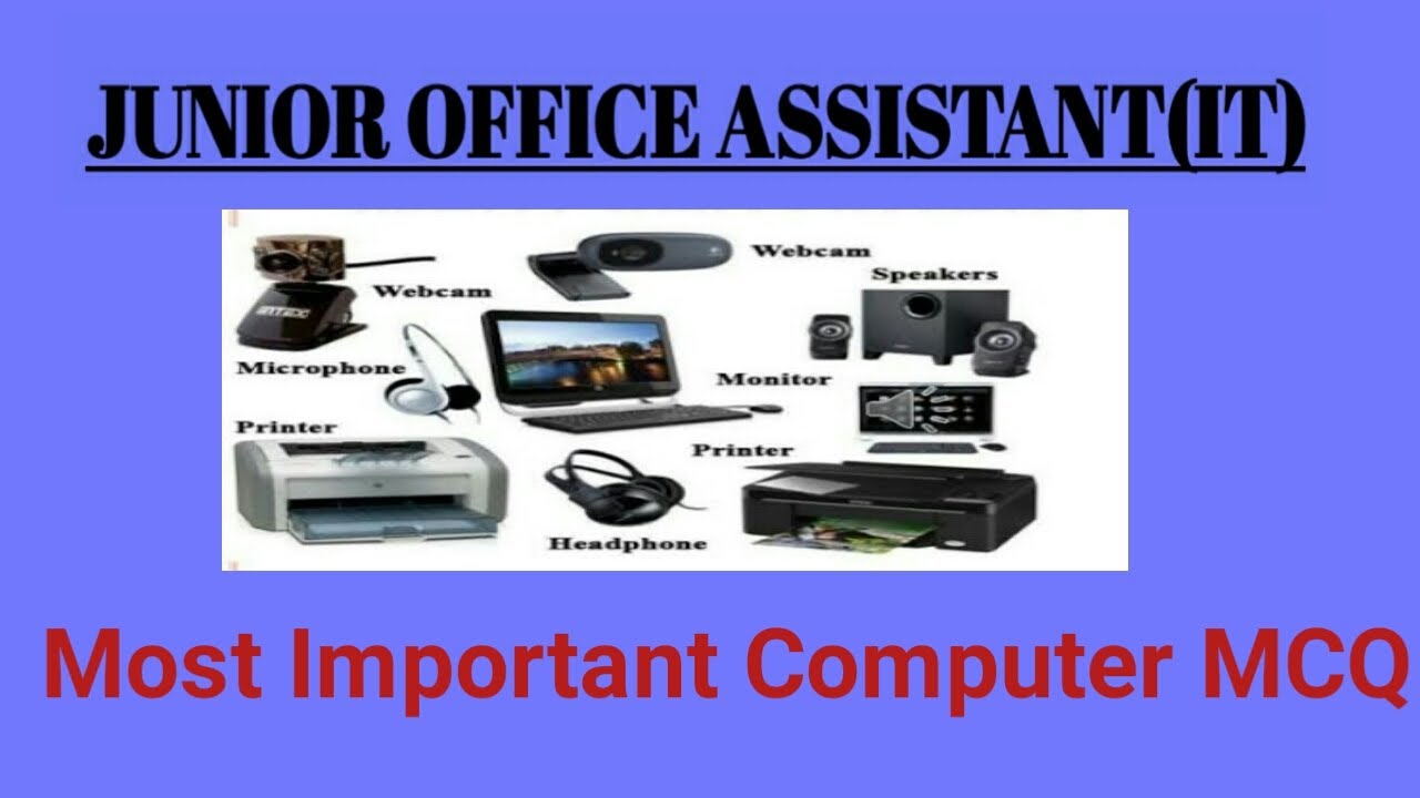 HP JOA( IT) important MCQ of computer ll Most important MCQ for JOA(IT)ll HPSSC JOA(IT) MCq of IT ll